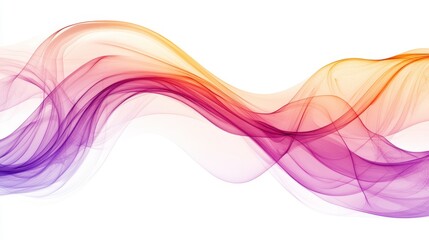 A dynamic abstract graphic wave with continuous, flowing lines, creating a sense of movement and energy.