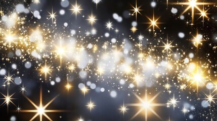 Sparkling Stars Background