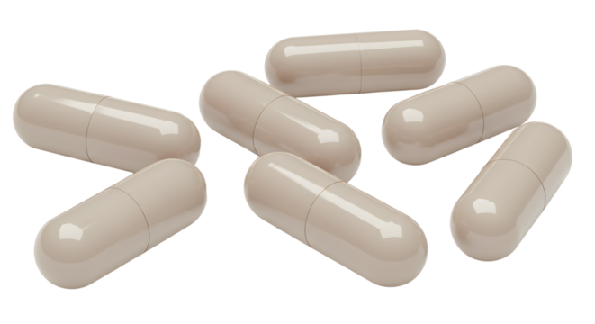 Smooth Capsule Set: Six Elegant Geometric Shapes, Perfect for Modern Designs and Branding Projects. 