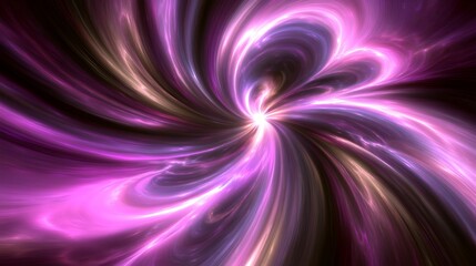 Obraz premium Abstract representation of bright light swirling with colorful energy