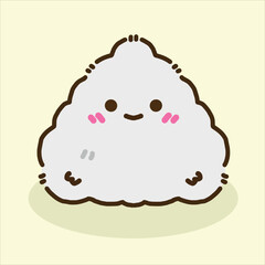 Original onigiri japan food design