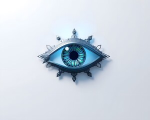 Mystic Eye in Atompunk Style