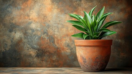 Isolated empty terracotta clay flowerpot container perfect for gardening showcasing the beauty of ceramic design for your favorite flowers and plants