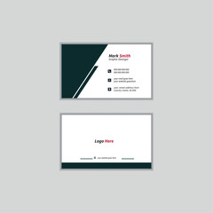 Modern and corporate business card template, Creative business card, Modern business card design template Business card Modern, Professional simple clean own personal business card design template.