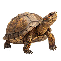 Obraz premium turtle isolated on white background