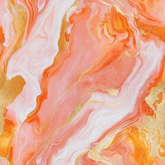 Abstract fluid art with swirling patterns, seamless repeating pattern