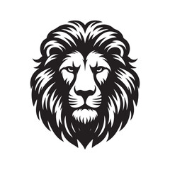 Lion Silhouette Vector Illustration