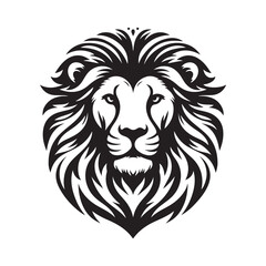 Lion Silhouette Vector Illustration