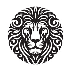 Lion Silhouette Vector Illustration