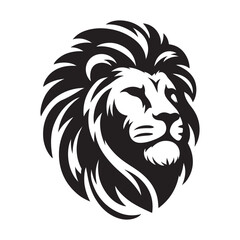 Lion Silhouette Vector Illustration