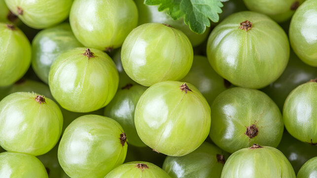 Indian gooseberry on background.