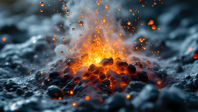  Cesium Chloride and Sulfuric Acid Reaction with Toxic Mist and Crystallization 