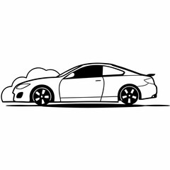 Fototapeta premium car vector illustration