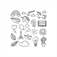 Hand-Drawn Doodle Vectors
