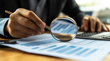 Financial Analysis, Magnifying Business Data