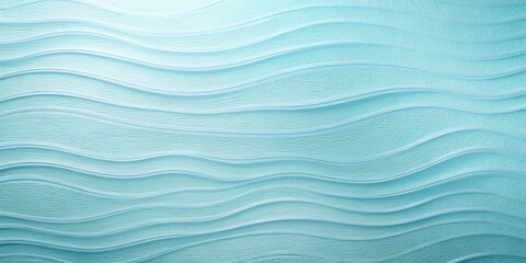 Obraz premium Soft blue wallpaper with subtle wave-like texture and gentle gradient effect creates a soothing ambiance perfect for bedrooms or meditation rooms, wallpaper, calming