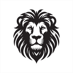 Fototapeta premium Lion Silhouette for Logo & Branding Design
