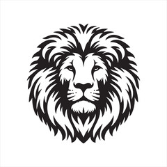 Obraz premium Lion Silhouette for Logo & Branding Design