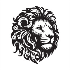 Lion Silhouette for Logo & Branding Design