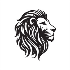 Lion Silhouette for Logo & Branding Design