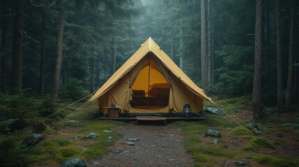 Misty Forest Campsite Tent (1)