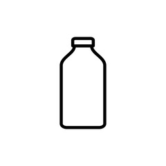 Bottle icon logo design. bottle sign and symbol