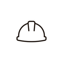 Helmet icon logo design. Motorcycle helmet sign and symbol. Construction helmet icon. Safety helmet