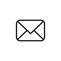Mail icon logo design. email sign and symbol. E-mail icon. Envelope icon
