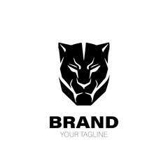 Panther Logo. Panther Logo Design. Panther Logo Brand. Panther Logo Vector Design Isolated on White Background