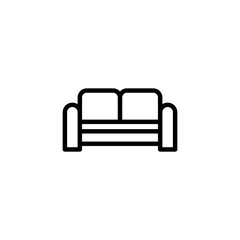 Sofa icon logo design. sofa sign and symbol. furniture icon