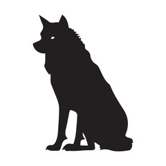 wolf silhouette