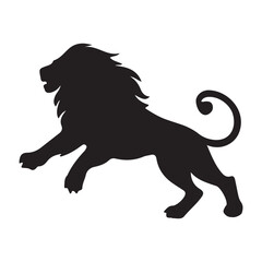 lion silhouette