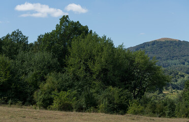 Balkan mountain range, known locally also as Stara planina. The mountain chain of the folded...