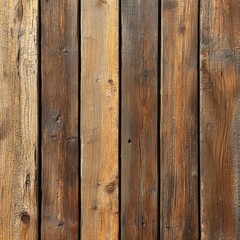 Fototapeta premium Vertical aged wood planks texture background.