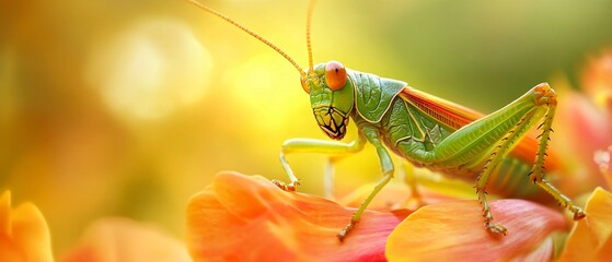 Professional Insect and Beautiful Flowers Photo for Commercial Usage