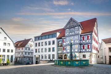 Altstadt, Nuertingen, Deutschland 