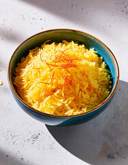 Arroz con azafrán
