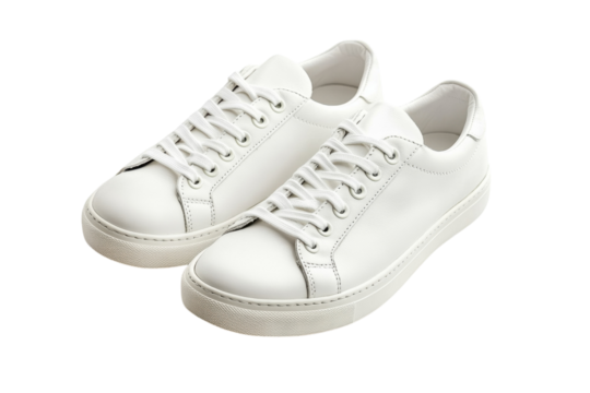 Elegant white sneakers perfect for casual outings or stylish everyday wear during any season