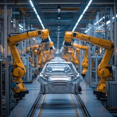 Revolutionary Factory Automation: Modern Robotic Assembly in The Automotive Industry