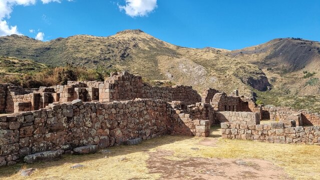 Tipon archeological site near Cusco, Peru