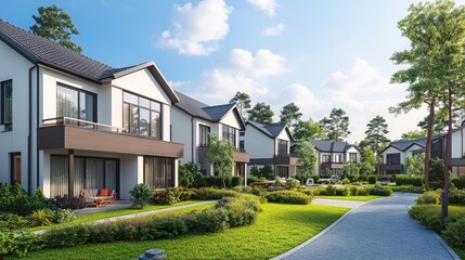 Luxury Suburban Homes, Dream Community