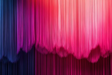Stunning Gradient Color Stripes Abstract Design