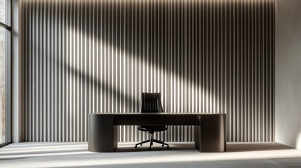 Fototapeta premium Modern Executive Office with Natural Light