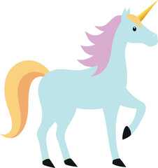  Unicorn animal vector illustration art