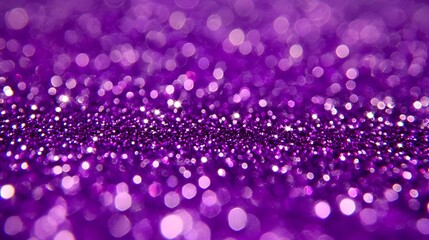Stunning Purple Glitter Sparkle Bokeh Background