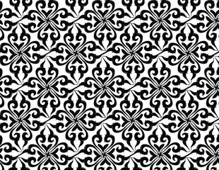 Fototapeta premium Elegant Black and White Pattern