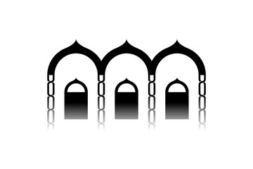 Design Three Doors of the Mosque Dome