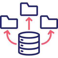 Fototapeta premium Distribution Icon