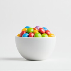 Bowl of colorful candies