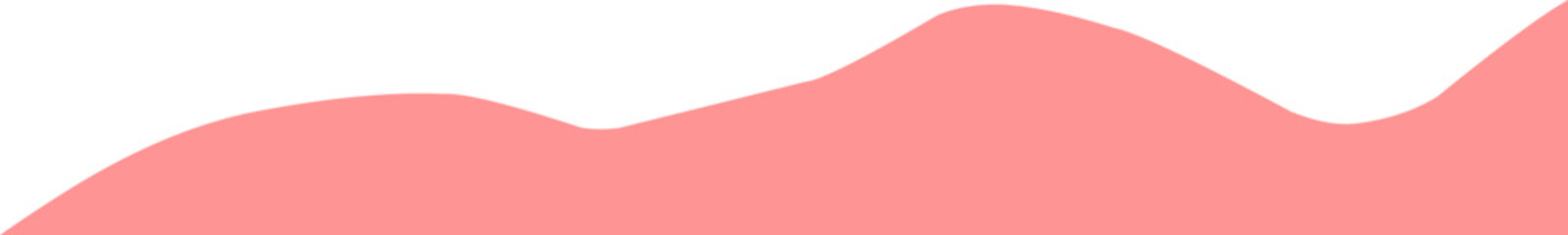 Pink wavy corner suitable for modern designs, presentations, and web graphics. corner illustration